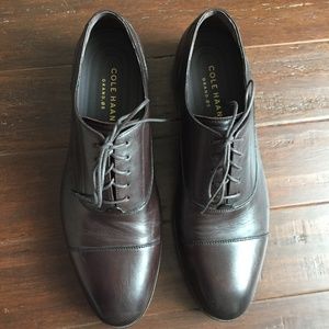 Men's Cole Haan Brown Leather Dress Shoes